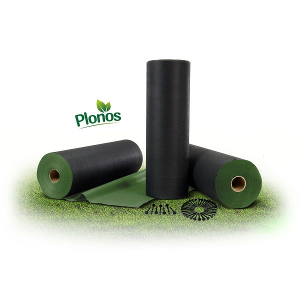 Чорно-Зелене Агроволокно Plonos 1.6x50 м 90 г/м² із 100 Шпильками для Садівництва - Зображення 11