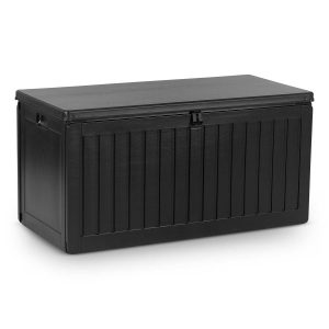 Компактна Садова Скриня 270 л Чорна 109 x 51 x 55 см для Інструментів