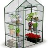 Компактна Садова Теплиця Plonos 4922 140x71x195 см із Двома Стелажами