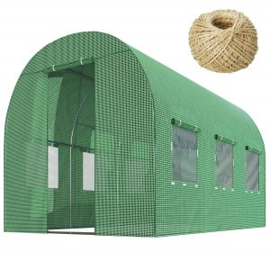 Садовий Тунель Plonos 2x3.5 м (7 м²) для Ідеального Мікроклімату Рослин