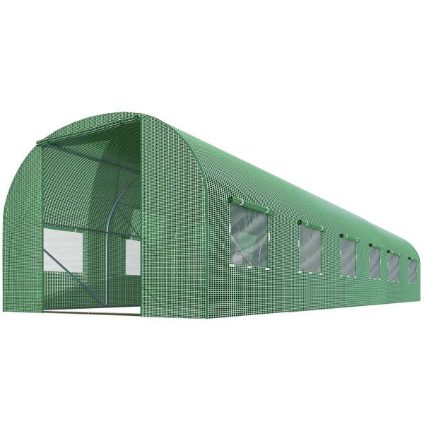 Тунель садовий 3 x 6 м (18 м²) Plonos - Просторий і міцний - Зображення 2