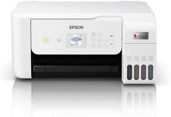 Принтер для друку вдома та офісі БФП Epson EcoTank L3266 з Wi-Fi Білий (C11CJ66411)
