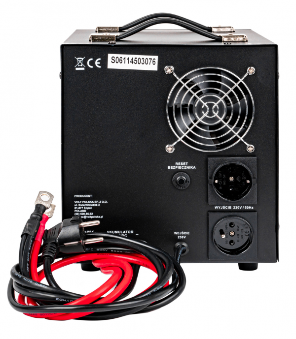 Джерело Аварійного Живлення VP SINUS PRO 2000 E 12/230V (1250/2000W) - Зображення 5