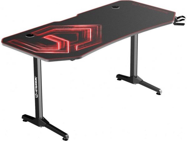 Ігровий комп'ютерний стіл ULTRADESK FRAG Xxl Red 160x75 см - Зображення 2