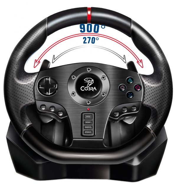 Ігрове Кермо Cobra GT900 Rally для PS4/PS3/Xbox One/PC з Реалістичною Вібрацією - Зображення 7
