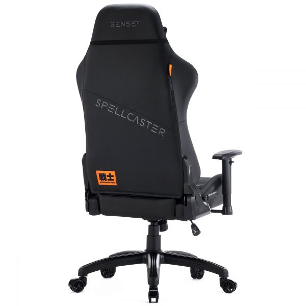 Чорне крісло SENSE7 Spellcaster Senshi Edition XL Ідеальний комфорт і стиль - Зображення 4