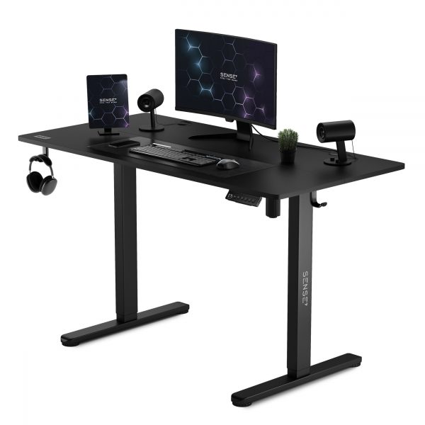 Електричний ігровий стіл SENSE7 Nojo 120х60 см Чорний