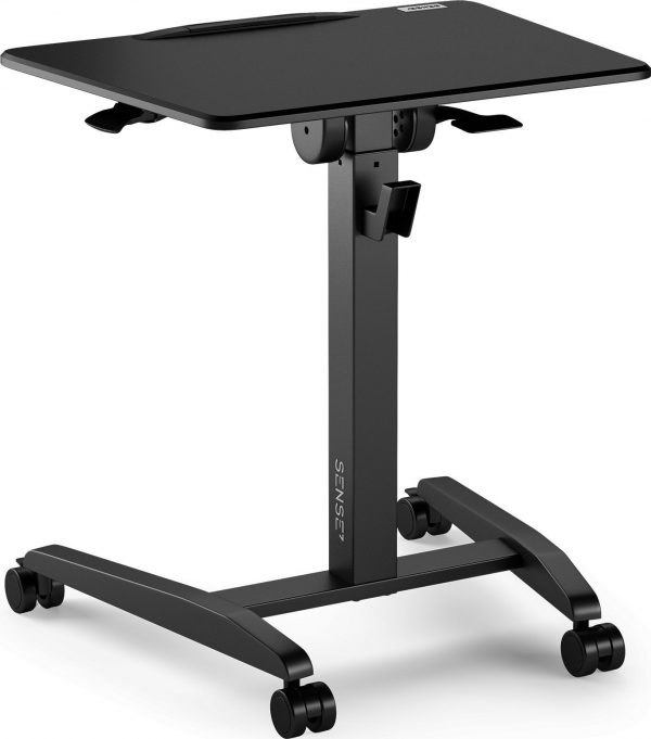 Мобільний ігровий стіл SENSE7 desk Black 70 см x 52 см чорний - Зображення 6