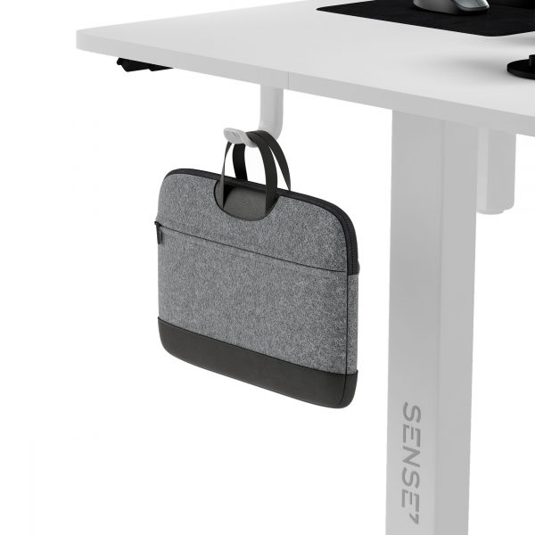 Електричний Ігровий Стіл SENSE7 Nojo 120×60 Білий — Регульована Поверхня для Комфорту та Стилю - Зображення 6