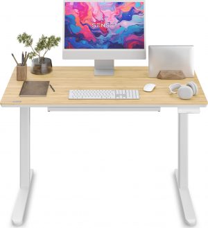Ігровий Стіл SENSE7 Newai Bamboo 120×60 см — Екологічна Поверхня для Гармонії та Гри