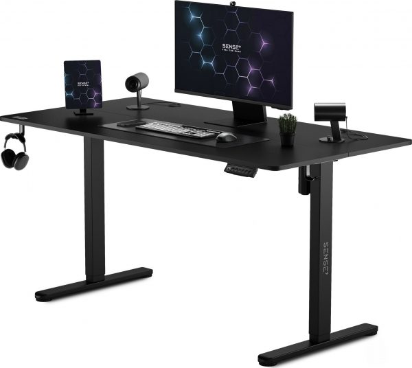 Ігровий стіл SENSE7 Nojo Black 140х70 см