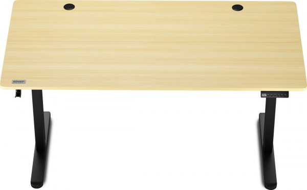 SENSE7 Nojo Pine 140×70 см з Чорними Ніжками — Контрастний Дизайн для Ігрової Зони - Зображення 4