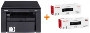 Економний Принтер для друку вдома та офісі БФП Canon i-SENSYS MF3010 (5252B034AA) + 2 тонера в комплекті