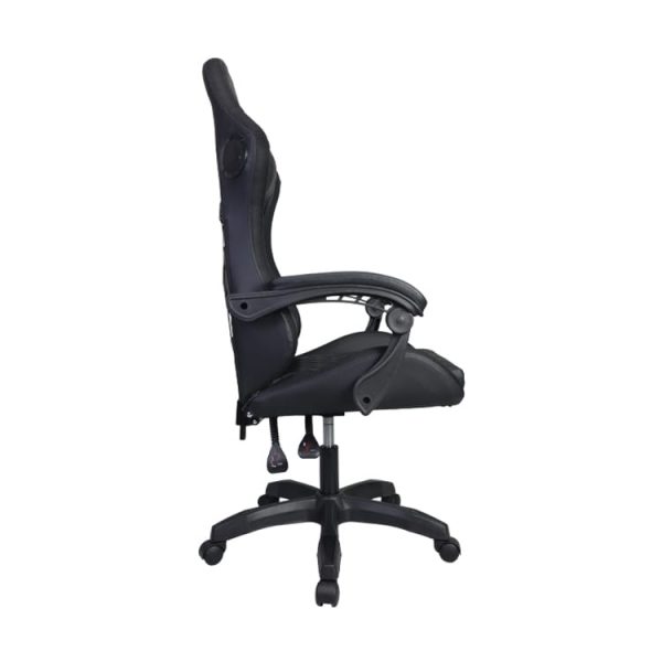 Ігрове Крісло WS8152 Black з RGB Підсвіткою та Вбудованими Динаміками - Зображення 4