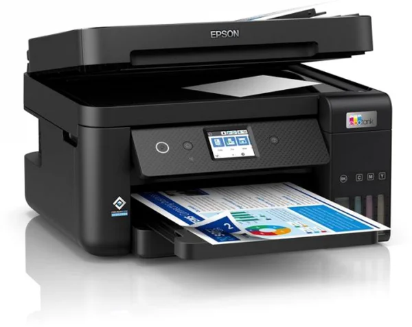 Epson EcoTank L6290 Wi-Fi Ethernet ADF (C11CJ60404 / 06) — БФП з Автоподачею та Безкартриджною Системою - Зображення 3