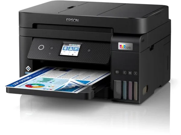 Epson EcoTank L6290 Wi-Fi Ethernet ADF (C11CJ60404 / 06) — БФП з Автоподачею та Безкартриджною Системою - Зображення 4
