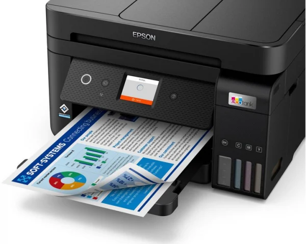 Epson EcoTank L6290 Wi-Fi Ethernet ADF (C11CJ60404 / 06) — БФП з Автоподачею та Безкартриджною Системою - Зображення 5