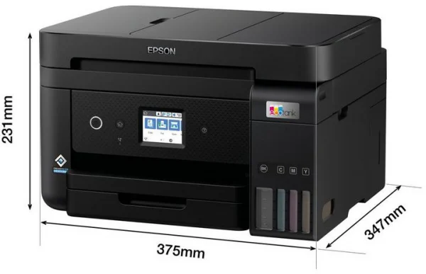 Epson EcoTank L6290 Wi-Fi Ethernet ADF (C11CJ60404 / 06) — БФП з Автоподачею та Безкартриджною Системою - Зображення 11