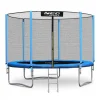 Батут з драбиною і захисною сіткою зовні Neo-Sport 8 футів 252 смNS-08z181