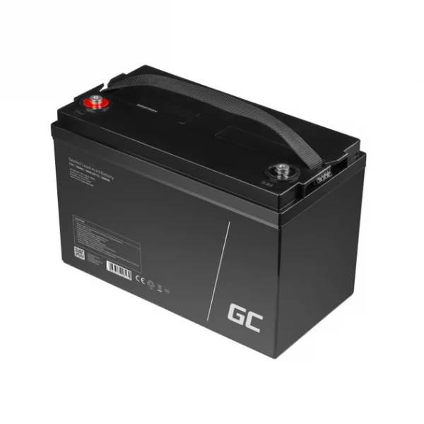 Акумуляторна Батарея Green Cell VRLA AGM 12V 100Ah Надійне Живлення для Будь-яких Пристроїв - Зображення 2