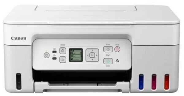 Принтер для друку вдома та офісі Багатофункціональний пристрій Canon PIXMA G3470 білий (5805C029) – висока якість друку та яскраві фото - Зображення 2