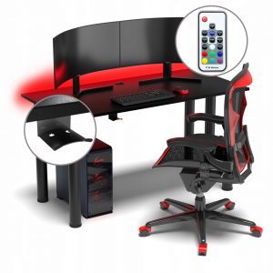 MARCO Game Pro One Ігровий Стіл 135×75×65 см — Комфорт і Стиль для Твоєї Ігрової Реальності