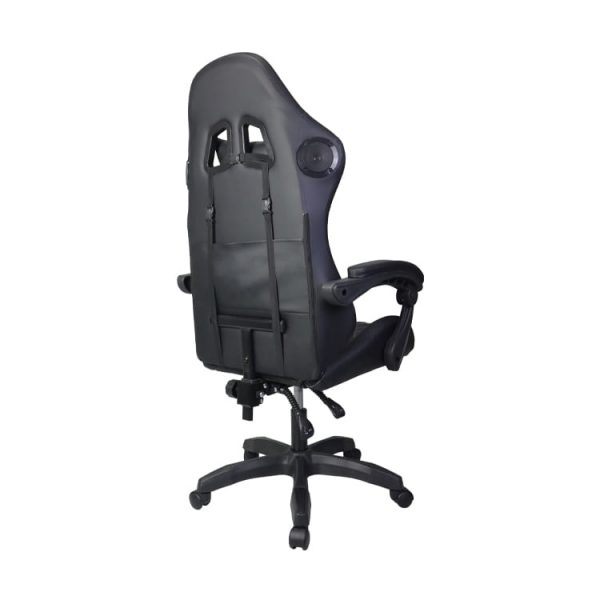 Ігрове Крісло WS8152 Black з RGB Підсвіткою та Вбудованими Динаміками - Зображення 5