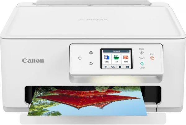 Стильний і функціональний Принтер для друку вдома та офісі БФП Canon PIXMA TS7650i (6256C006) Білий - Зображення 2
