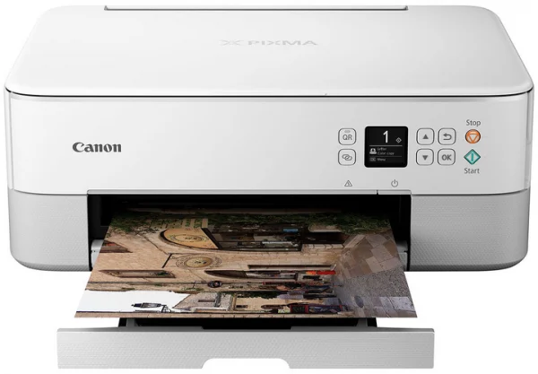Принтер для друку вдома та офісі БФП Canon PIXMA TS5351A WiFi (3773C126) білий - Зображення 2