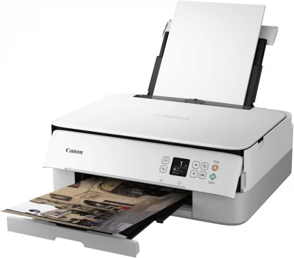 Принтер для друку вдома та офісі БФП Canon PIXMA TS5351A WiFi (3773C126) білий - Зображення 5