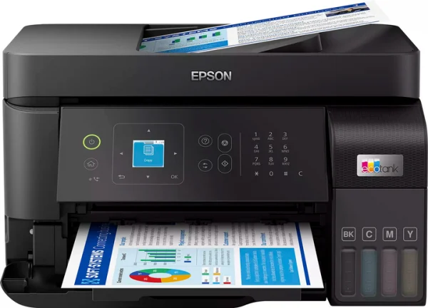 Принтер для друку вдома та офісі БФП Epson EcoTank L5590 (C11CK57403) - Зображення 2