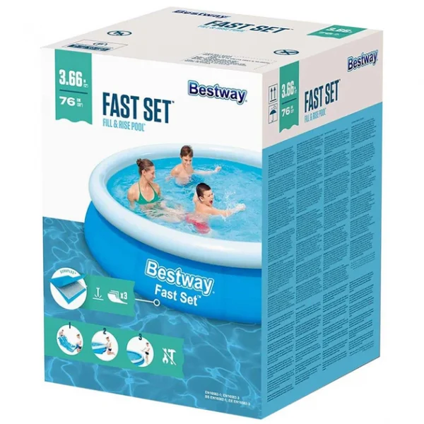 Сучасний Надувний Басейн Bestway 57273 (366х76) - Зображення 3