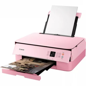 Продуктивний і універсальний Принтер для друку вдома та офісі БФП Canon Pixma TS5352A (3773C146) Pink
