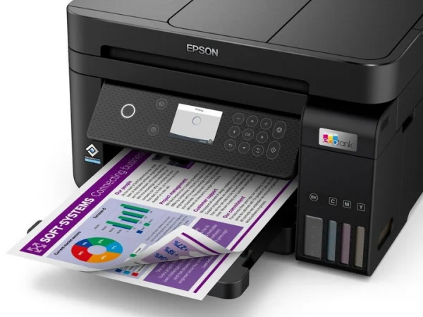Epson EcoTank L6270 Wi-Fi (C11CJ61403 / 05) — Принтер для Друку без Картриджів та Надійного Зв’язку - Зображення 4