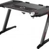 Письмовий Стіл Ultradesk ROCKET 128 см Чорний Сучасний Дизайн для Офісу