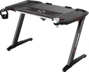 Письмовий Стіл Ultradesk ROCKET 128 см Чорний Сучасний Дизайн для Офісу