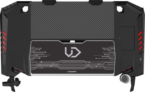 Письмовий Стіл Ultradesk ROCKET 128 см Чорний Сучасний Дизайн для Офісу - Зображення 5