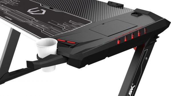 Письмовий Стіл Ultradesk ROCKET 128 см Чорний Сучасний Дизайн для Офісу - Зображення 7