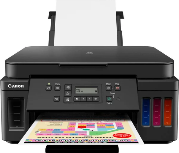 Економний Принтер для друку вдома та офісі БФП CANON PIXMA G6045 Wi-Fi (3113C029)