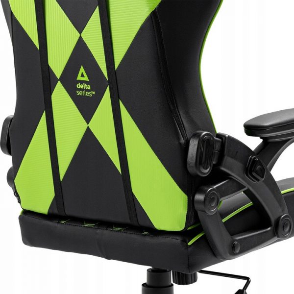 Геймерське Ігрове крісло KRAKEN Feyton black-green - Зображення 3