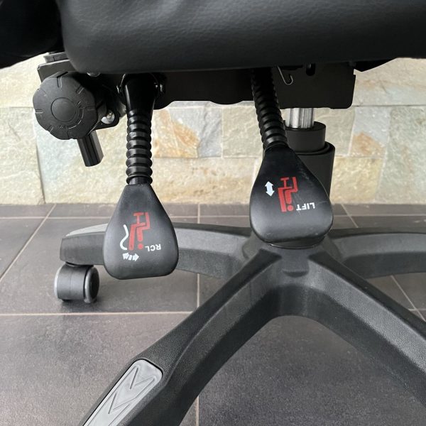 Геймерське Ігрове крісло TS-046A для Gamer Swivel чорно-сіре - Зображення 7