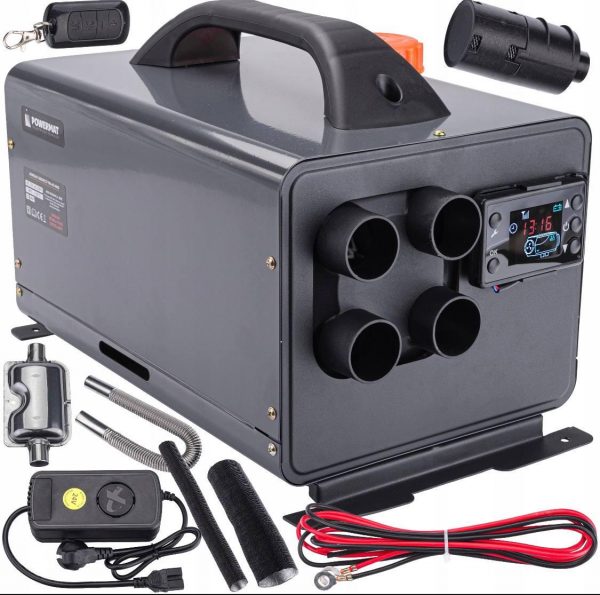 Обігрівач Дизельний Powermat WEBASTO PM-AG-8M3 / PM 12V 230V 8 kW з Подвійним Живленням для Стабільної Температури