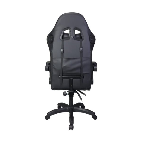 Ігрове Крісло WS8152 Black з RGB Підсвіткою та Вбудованими Динаміками - Зображення 6