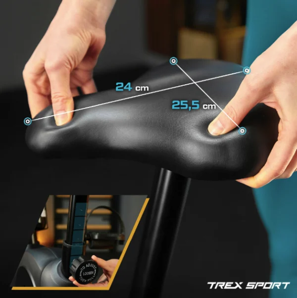 Велотренажер магнітний Trex Sport TX-350MB RIZE - Зображення 6