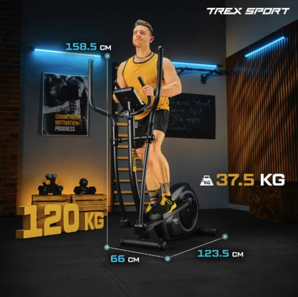 Магнітний еліптичний тренажер Орбітрек Trex Sport TX-600CT Velox - Зображення 9