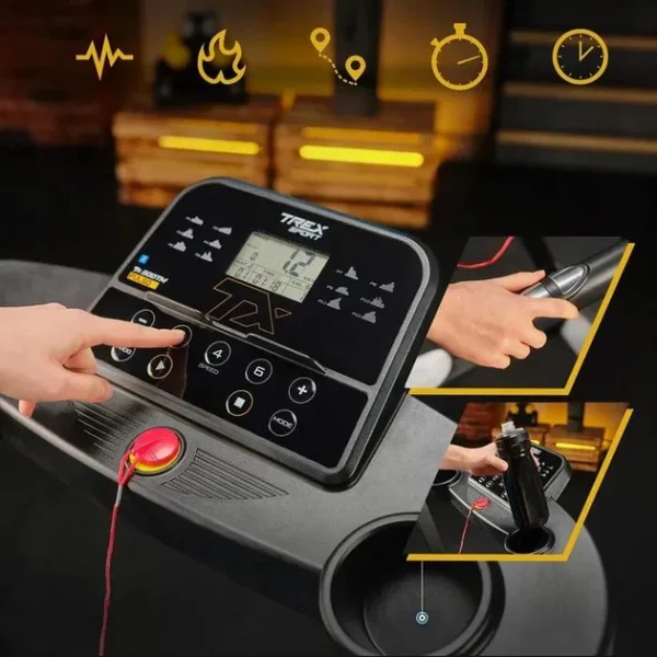 Електрична бігова доріжка Trex Sport Pulso TX-500TM - Зображення 3