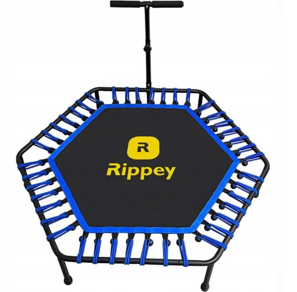 Батут для фітнесу Rippey 130см синій
