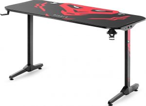 Diablo Chairs X-Mate 1400 Red Ігровий Стіл 140×66 см з Яскравим Червоним Дизайном для Енергійної Гри