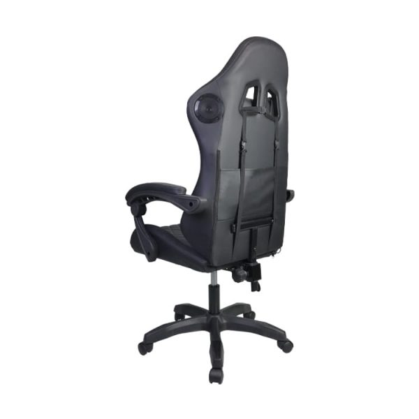 Ігрове Крісло WS8152 Black з RGB Підсвіткою та Вбудованими Динаміками - Зображення 7