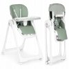 Стільчик ECOTOYS HA-013 Зелений з Регульованою Висотою та Оббивкою з Екошкіри для Теплого Комфорту